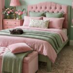 Green and Pink Bedroom Decor Ideas