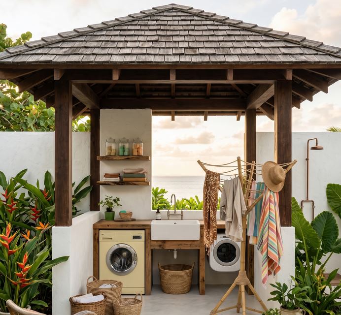 Outdoor Laundry Room Ideas
