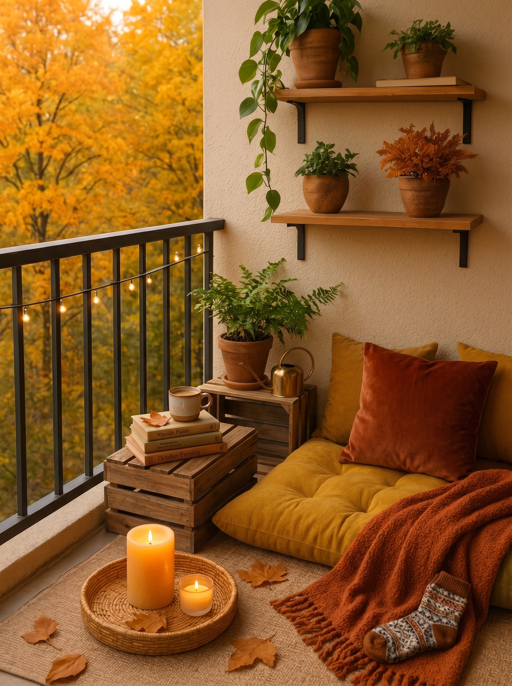 Small balcony decor ideas