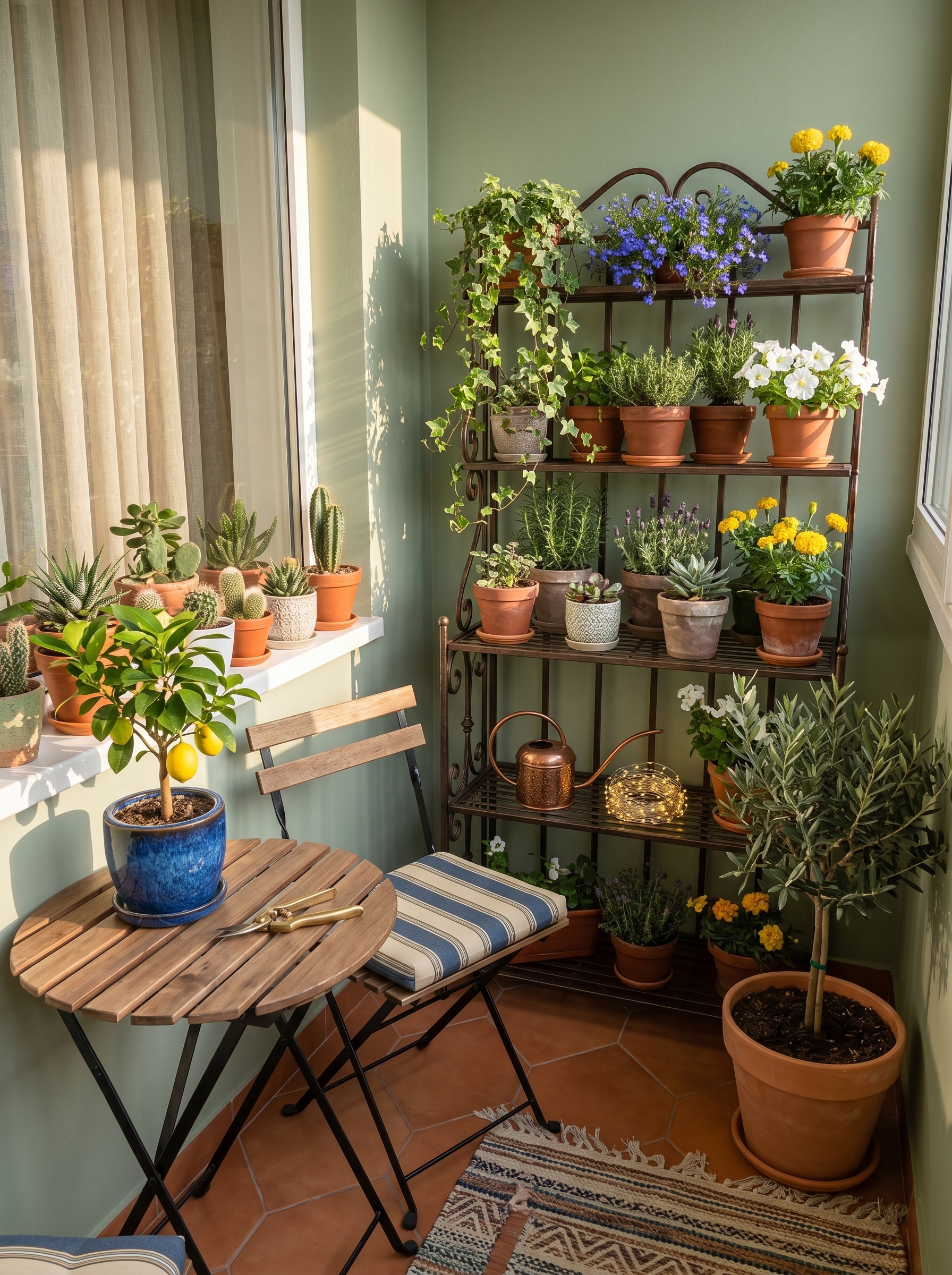 Small balcony decor ideas