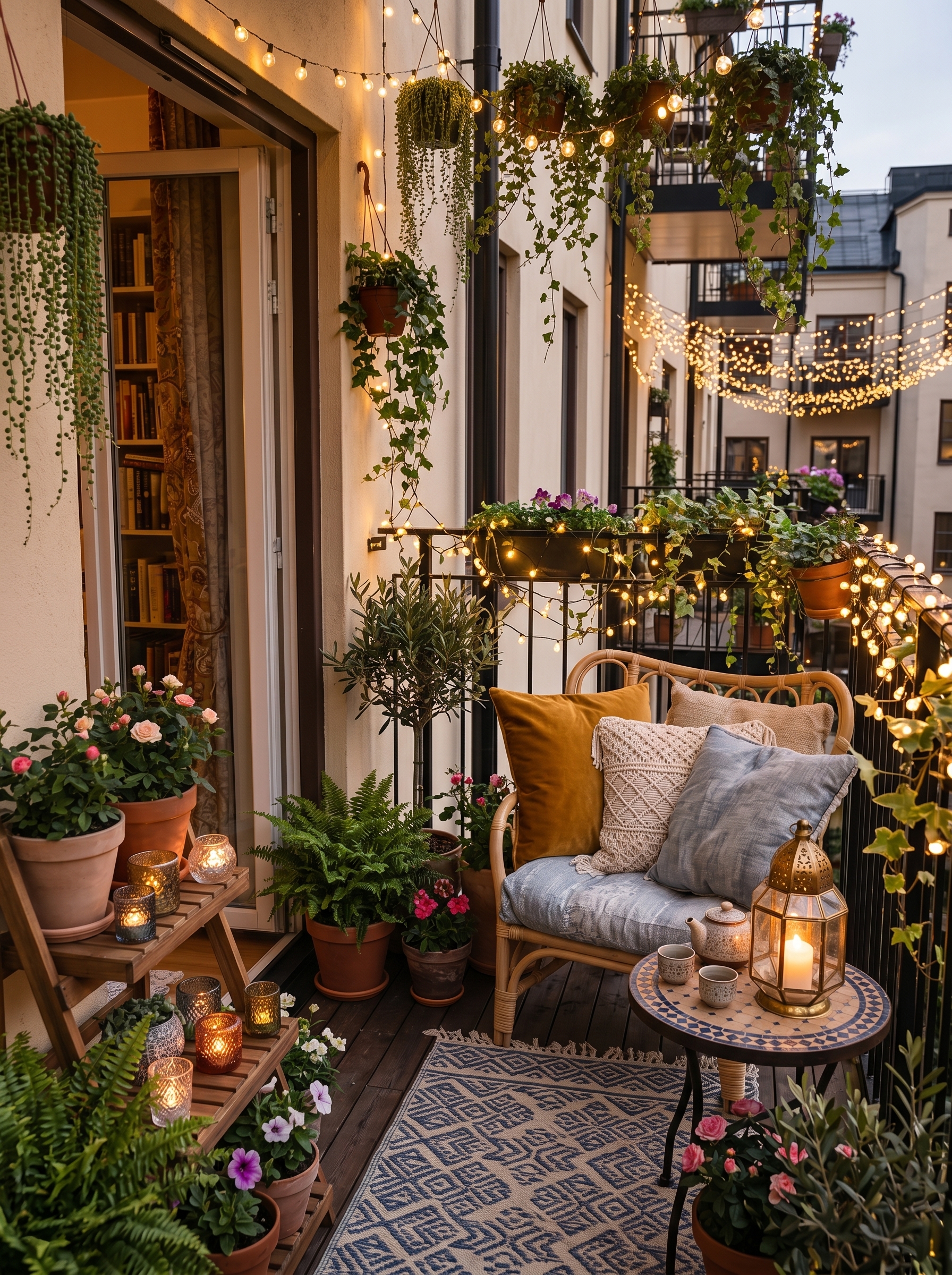 Small balcony decor ideas