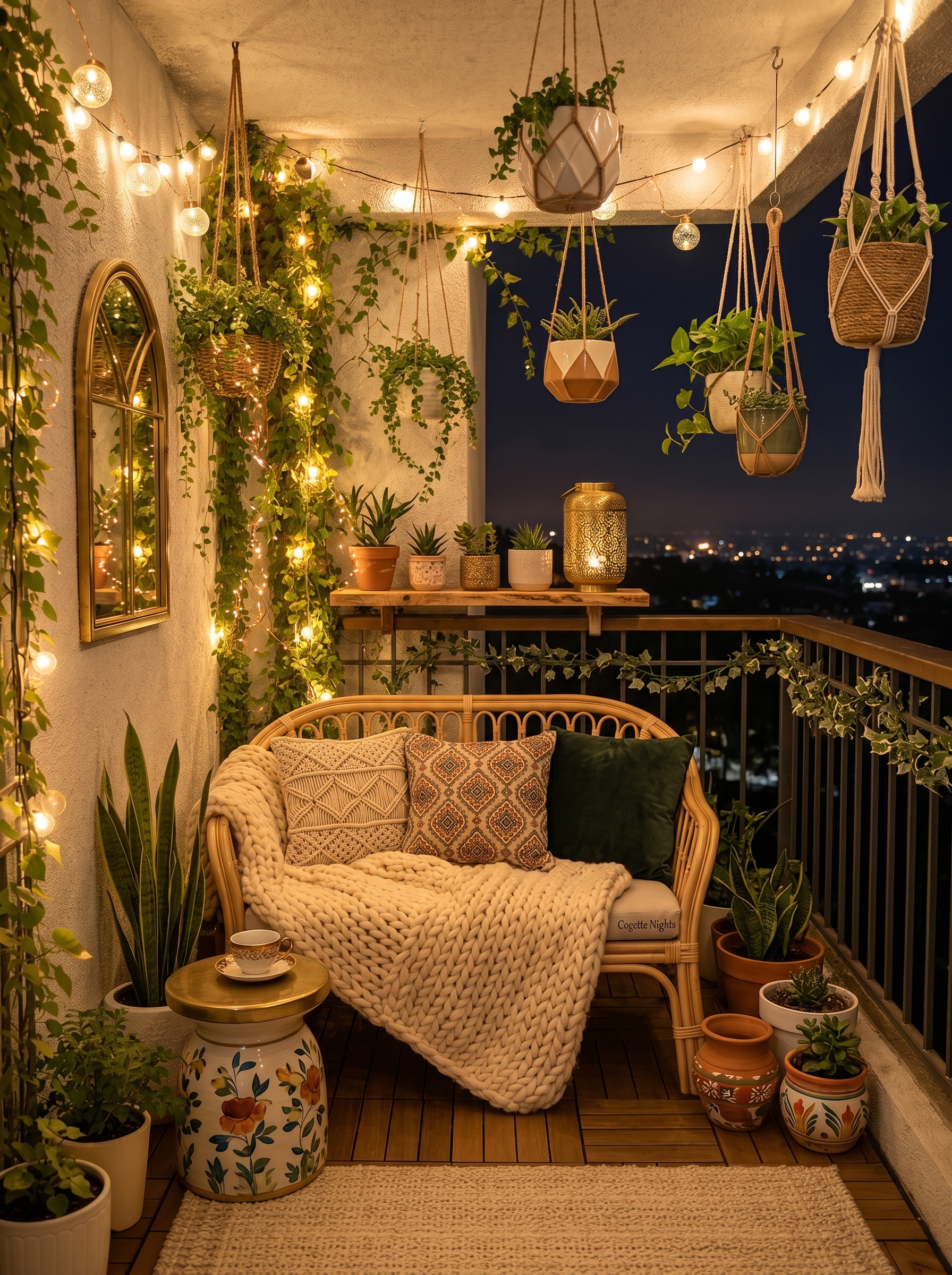 Small balcony decor ideas