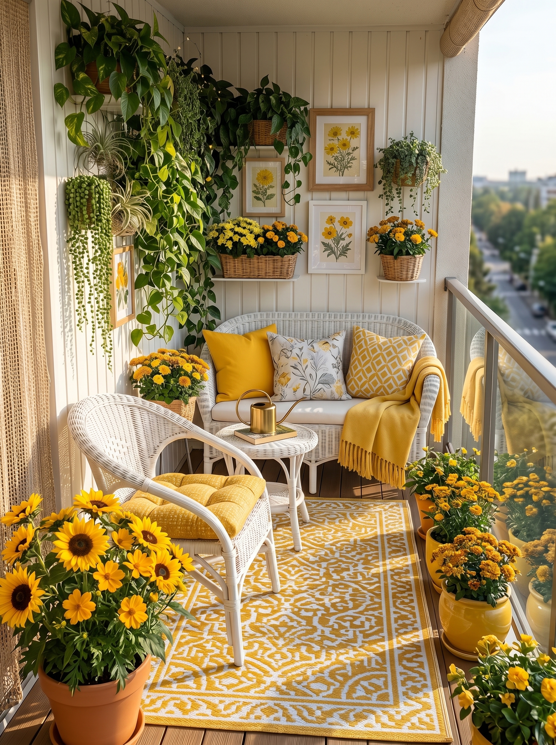 Small balcony decor ideas