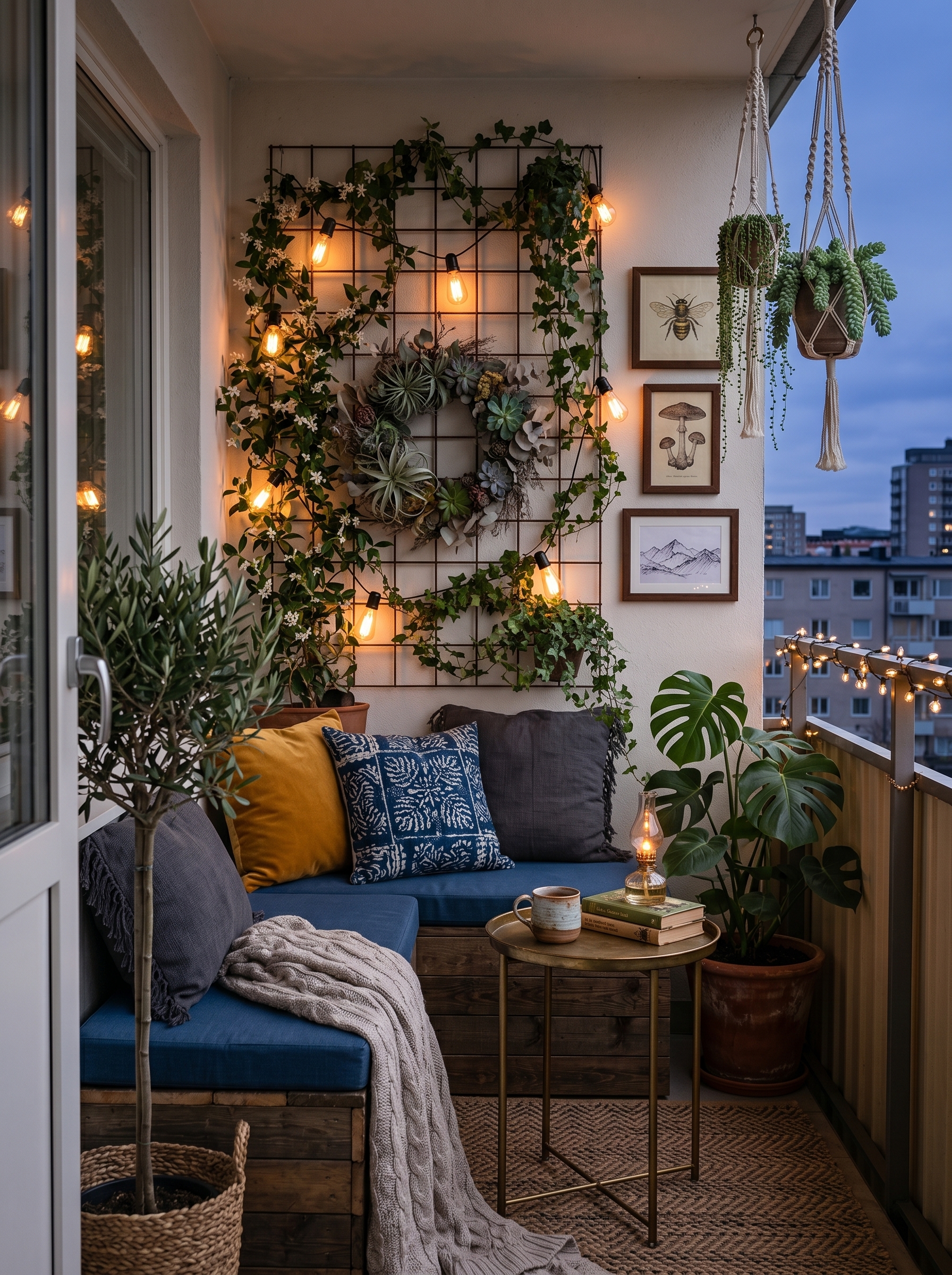 Small balcony decor ideas
