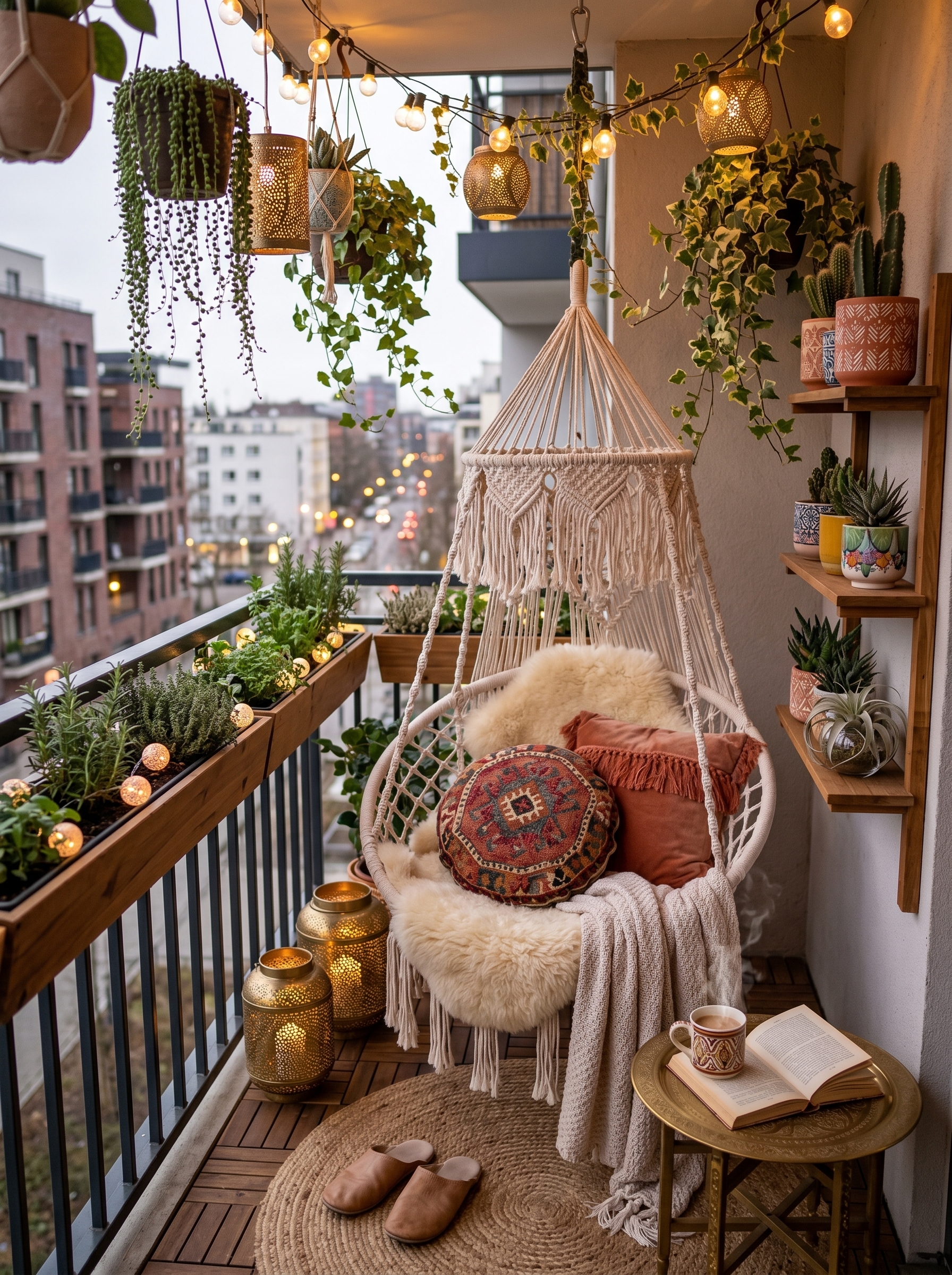 Small balcony decor ideas