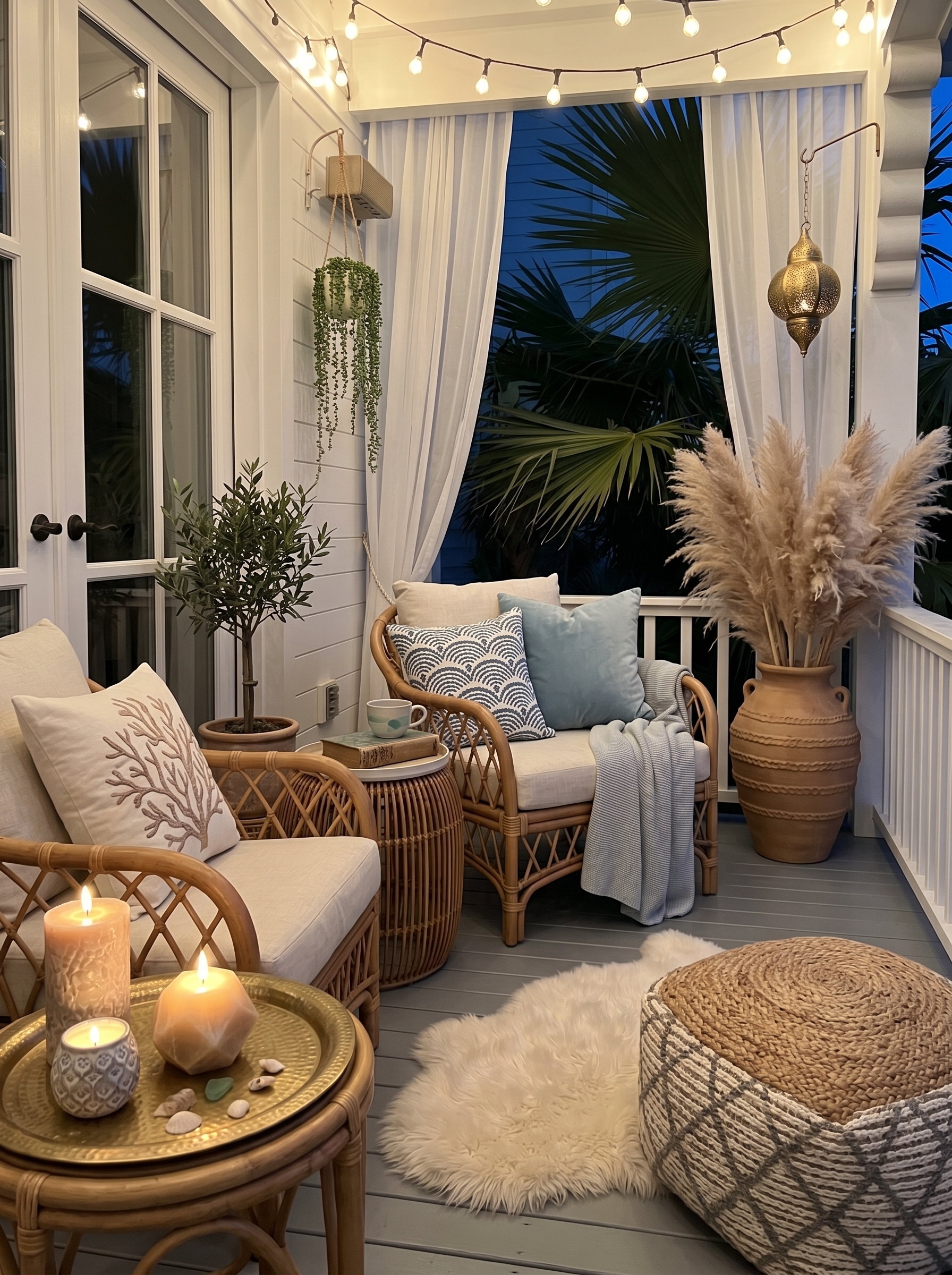 Small balcony decor ideas