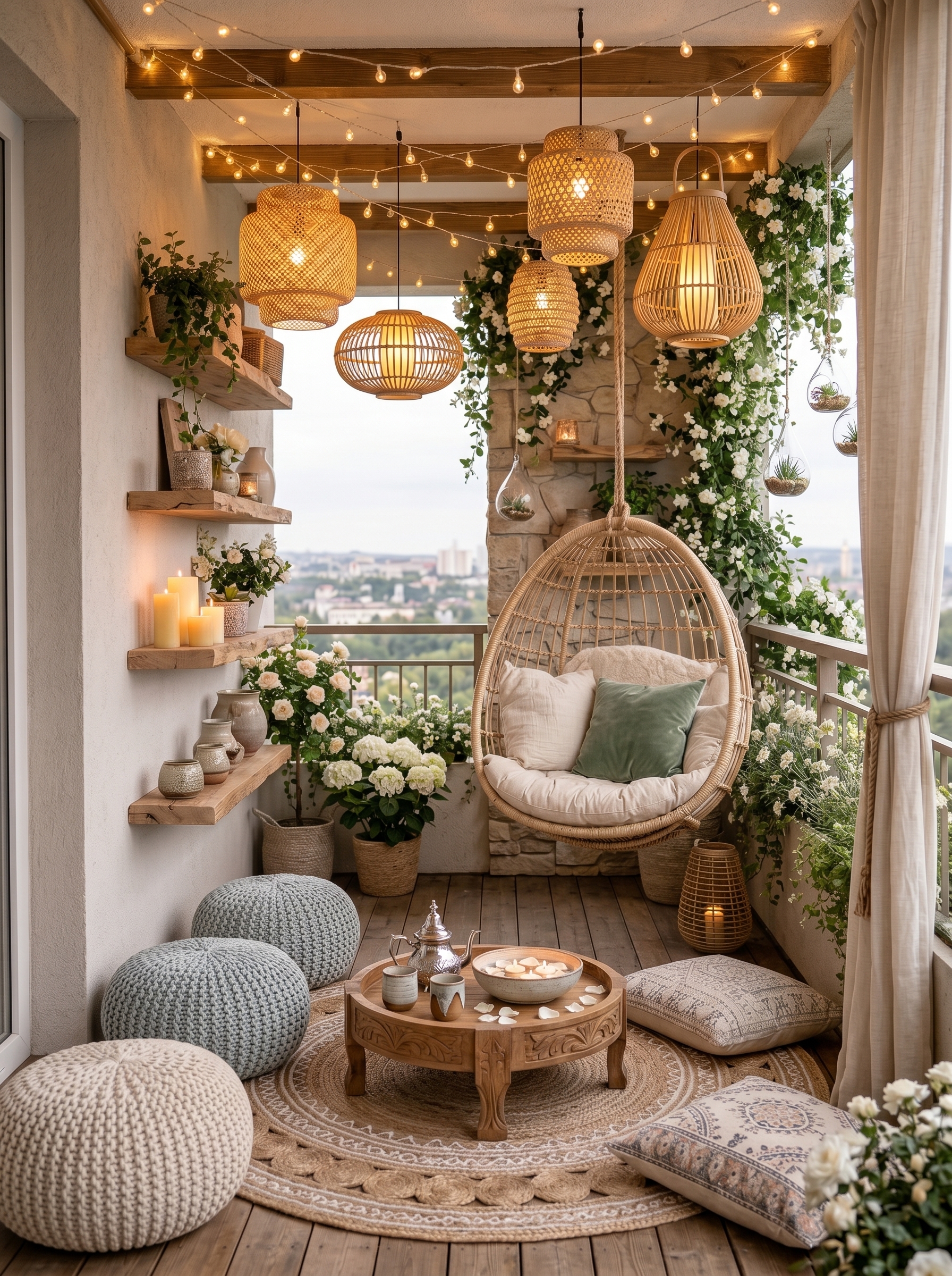 Small balcony decor ideas