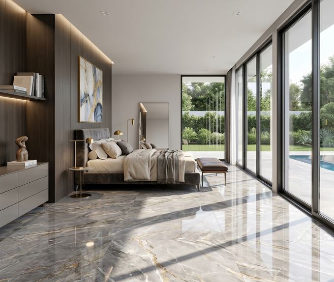 Bedroom Tile Flooring Ideas