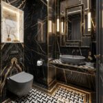 Black Marble Bathroom Ideas for a Luxury