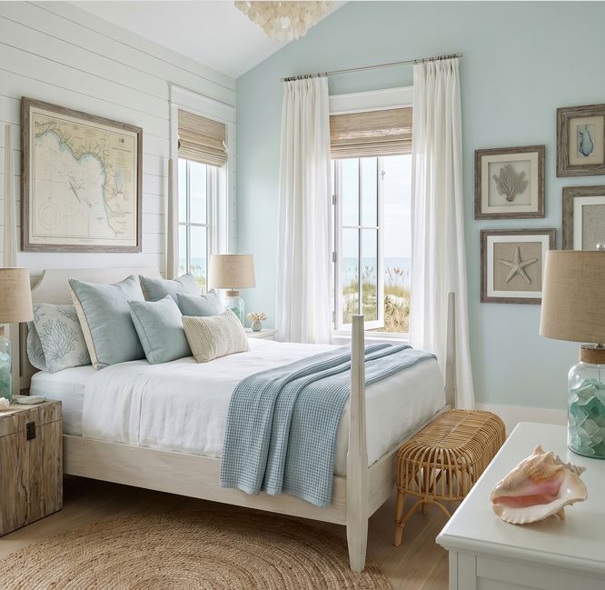 Coastal Bedroom Ideas for a Calm Beach-Inspired Retreat