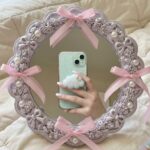 Irregular Floral DIY Mirror with LED Backlighting