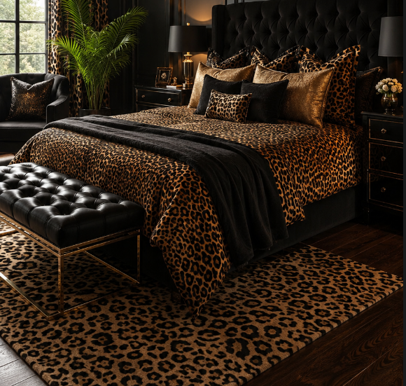 Leopard Print Bedroom Ideas